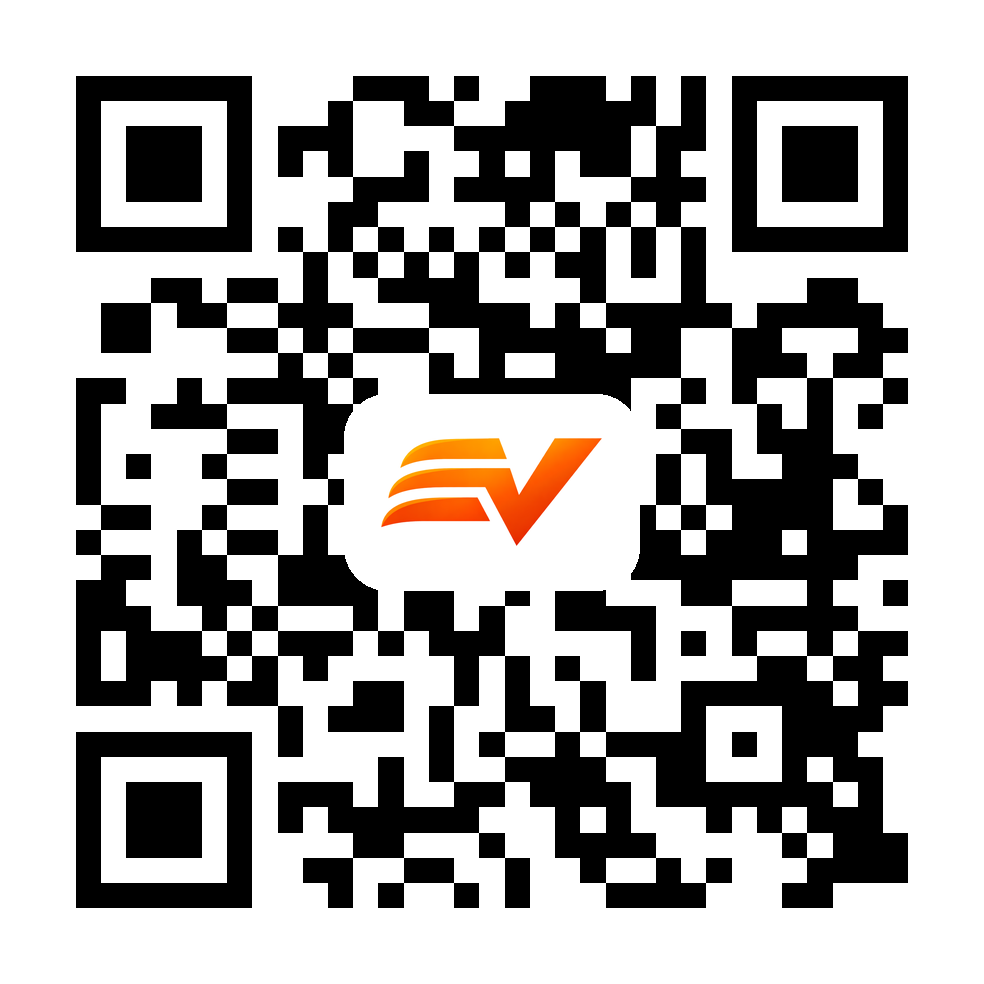 QR-kode som lenker til nedlastingssiden for EveryVoyage-appen